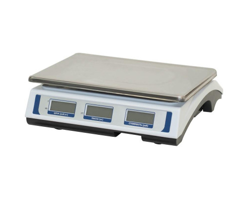Весы торговые МЕХЭЛЕКТРОН-М ВР4900-15-2Д-АБ 16 (LCD)