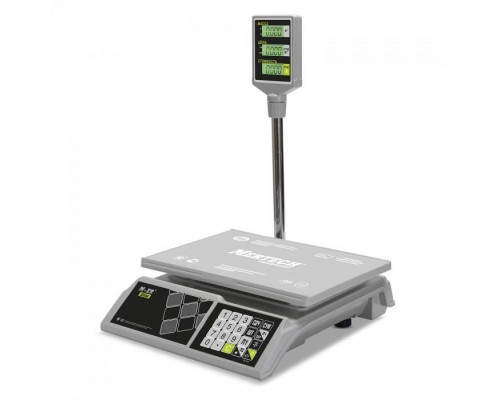 Весы торговые Mertech M-ER 326 ACP-32.5 "Slim" (LCD, Белые)