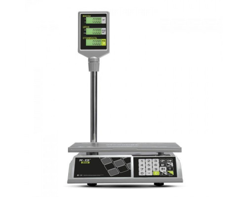 Весы торговые Mertech M-ER 326 ACP-32.5 "Slim" (LCD, Белые)