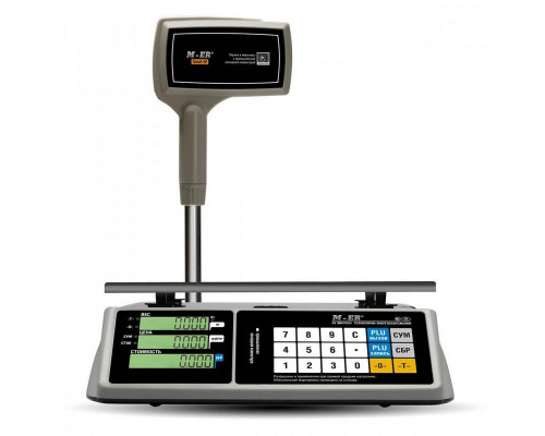 Весы торговые Mertech M-ER 328 ACPX-15.2 "TOUCH-M" (LCD, USB/RS-232)