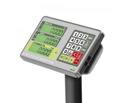 Весы напольные торговые Mertech M-ER 335 ACPU-60.10 "TURTLE" (с расч. стоимости LCD)