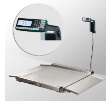 Весы платформенные с пандусом с печатью этикеток Масса-К 4D-LA.S-10/10-500_RL
