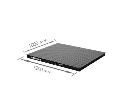 Весы платформенные с печатью этикеток Масса-К 4D-PM-12/10-1000-RP
