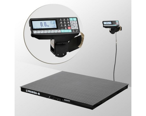 Весы платформенные с печатью этикеток Масса-К 4D-PM-15/15-2000-RP
