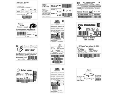 Весы платформенные с печатью этикеток Масса-К 4D-PM-15/12-3000-RL