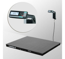 Весы платформенные с печатью этикеток Масса-К 4D-PM-12/10-1500-RL