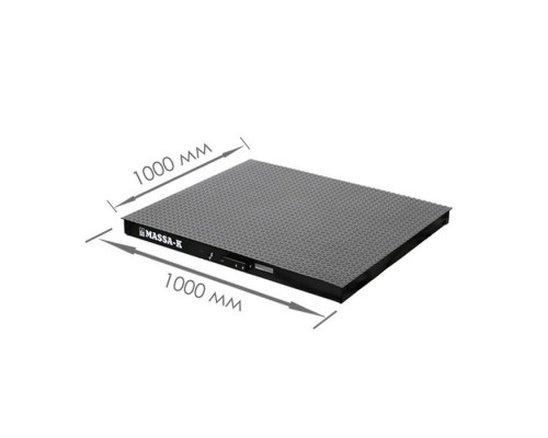 Весы платформенные с печатью этикеток Масса-К 4D-PM-10/10-500-RL