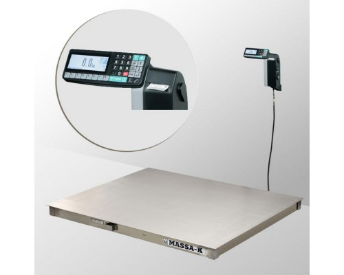 Купить Весы платформенные с печатью этикеток Масса-К 4D-PM.S-12/10-1500-RL от Масса-К