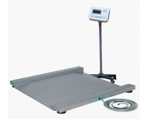 Весы платформенные CAS Геркулес T1-500 нерж. BSS, PDI