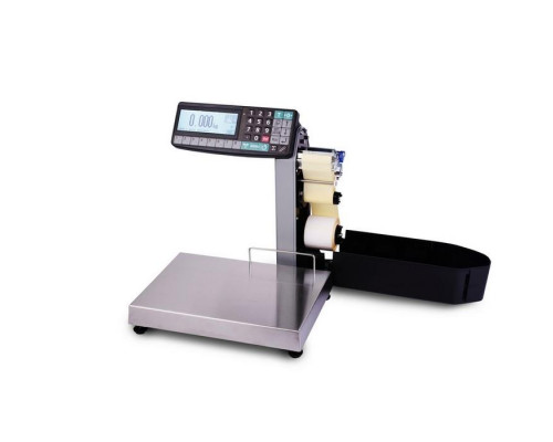 Весы с печатью этикеток Масса-К MK-32.2-R2L10-1