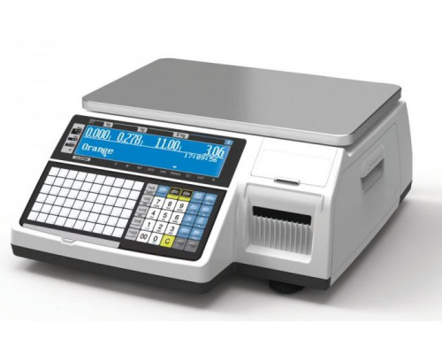 Весы с печатью этикеток CAS CL3000-6B (TCP-IP, WiFi)