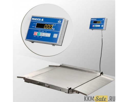 Весы платформенные с пандусом Масса-К 4D-LA.S-15/12-1000-AB