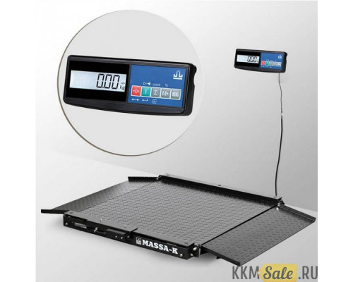 Купить Весы платформенные с пандусом Масса-К 4D-LA-10/10-1000-A(RUEW) от Масса-К