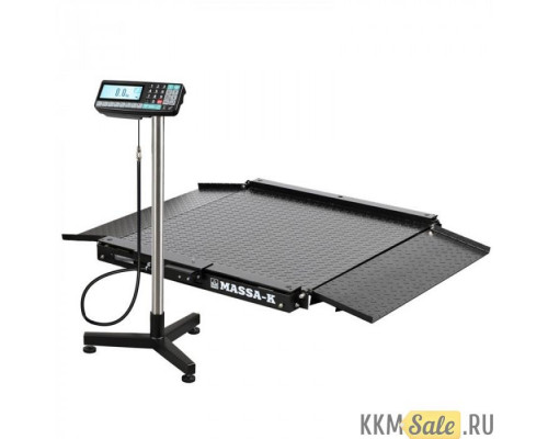Купить Весы платформенные с пандусом Масса-К 4D-LA-10/10-1500-RA от Масса-К