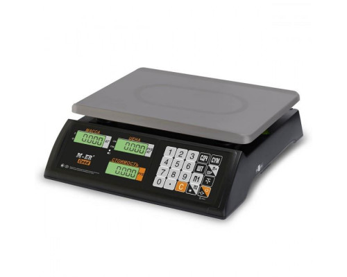 Весы торговые Mertech M-ER 327 AC-15.2 "Ceed" (LCD, Черные)