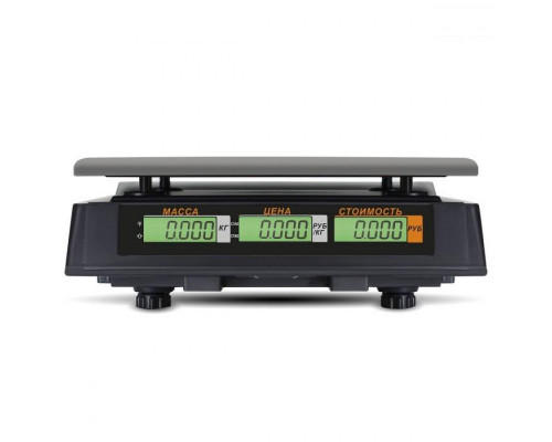Весы торговые Mertech M-ER 327 AC-15.2 "Ceed" (LCD, Черные)
