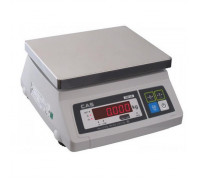 Весы фасовочные CAS SWII-30DD "SUS tray" (RS-232)