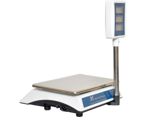 Весы торговые МЕХЭЛЕКТРОН-М ВР4900-15-2Д-САБ 01 (LCD)