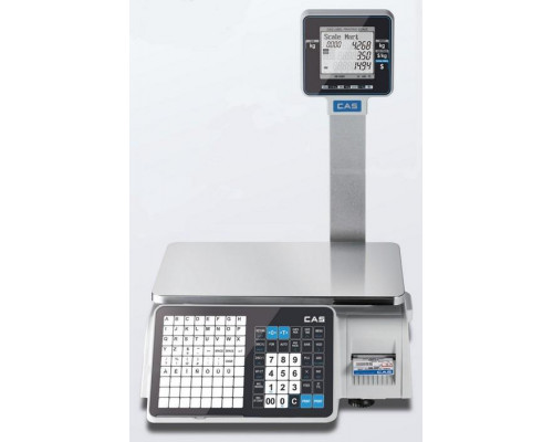 Весы с печатью этикеток CAS CL3000J-30P (TCP-IP, WiFi)