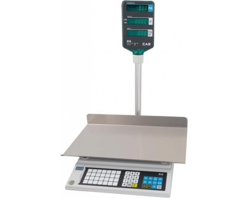 Весы торговые CAS AP-30EX BigTray