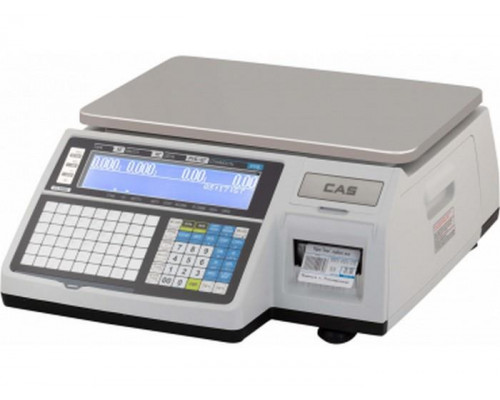 Весы с печатью этикеток CAS CL3000-15B (TCP-IP)