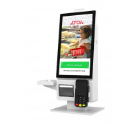 Касса самообслуживания АТОЛ КСО 3210 (N100, 8/128Gb, без WiFi, WinIoT, Frontol, Mindeo, Кр.ФР, MSR)
