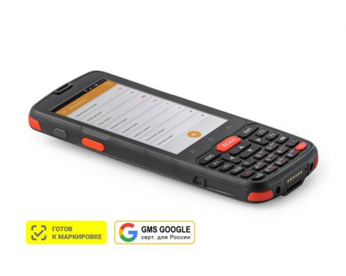 Терминал сбора данных АТОЛ Smart.Slim Plus Базовый (2D, 2/16Gb, WiFi/BT/NFC/LTE/GPS, Камера, Andr.10 GMS, ПО DataMobile Стандарт Pro+Маркировка+ЕГАИС)